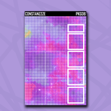 Load image into Gallery viewer, Pink Kandi Grid Vertical Deco Boxes