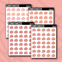 Load image into Gallery viewer, Pumpkin Date Sticker Sheets