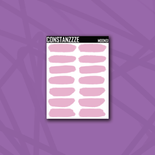 Load image into Gallery viewer, Purple Moon Swatch Sticker Sheet