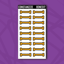 Load image into Gallery viewer, Bone Header Sticker Sheet