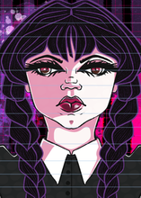 Load image into Gallery viewer, Wednesday Reusable Sticker Book