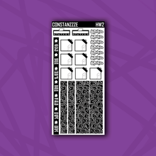 Load image into Gallery viewer, Ghostie Hobonichi Weeks Sticker Kit