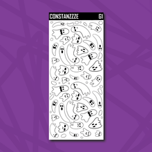 Load image into Gallery viewer, Ghostie Deco Sticker Sheet