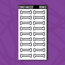 Load image into Gallery viewer, Bone Header Sticker Sheet