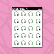 Load image into Gallery viewer, Pride Headphone Sticker Sheet