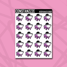 Load image into Gallery viewer, Pride Cloud Sticker Sheet