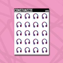 Load image into Gallery viewer, Pride Headphone Sticker Sheet