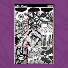 Load image into Gallery viewer, Grey Halloween Vertical Deco Boxes