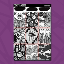 Load image into Gallery viewer, Grey Halloween Vertical Deco Boxes