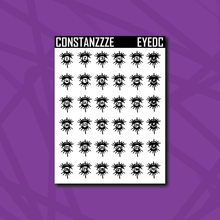 Load image into Gallery viewer, Eye Date Stickers