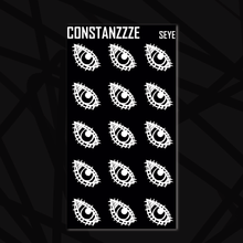 Load image into Gallery viewer, Large Skull Witch Eye Sticker Sheet