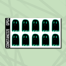 Load image into Gallery viewer, Green Plantchette Ghostie Notes Sticker Sheet
