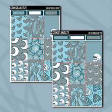 Load image into Gallery viewer, Blue Skullie Deco Boxes (choose your size)