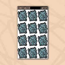 Load image into Gallery viewer, Stitched Pastel What's This Sticker Sheet