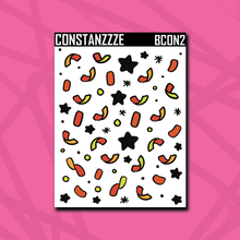 Load image into Gallery viewer, Bright Celebration Confetti Sticker Sheet