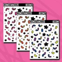 Load image into Gallery viewer, Bright Celebration Confetti Sticker Sheet