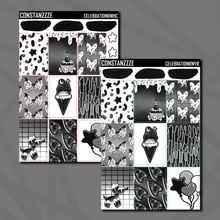 Load image into Gallery viewer, Black and White Celebration Deco Boxes (choose your size)