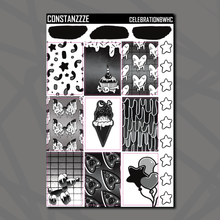 Load image into Gallery viewer, Black and White Celebration Deco Boxes (choose your size)