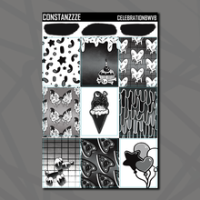 Load image into Gallery viewer, Black and White Celebration Deco Boxes (choose your size)