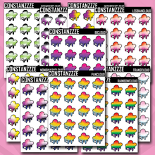 Load image into Gallery viewer, Pride Cloud Sticker Sheet
