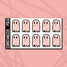Load image into Gallery viewer, PSL Ghostie Notes Sticker Sheet