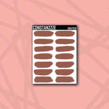Load image into Gallery viewer, Fall Swatch Sticker Sheet