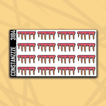 Load image into Gallery viewer, 318 Drippy Header Sticker Sheet