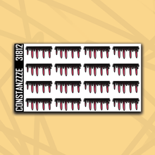 Load image into Gallery viewer, 318 Drippy Header Sticker Sheet