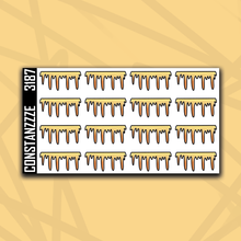 Load image into Gallery viewer, 318 Drippy Header Sticker Sheet