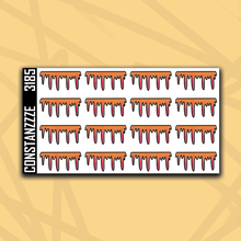 Load image into Gallery viewer, 318 Drippy Header Sticker Sheet