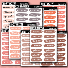 Load image into Gallery viewer, Fall Day Swatch Sticker Sheet