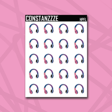 Load image into Gallery viewer, Pride Headphone Sticker Sheet