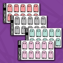 Load image into Gallery viewer, Ghostie Notes Sticker Sheet