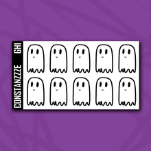 Load image into Gallery viewer, Ghostie Notes Sticker Sheet