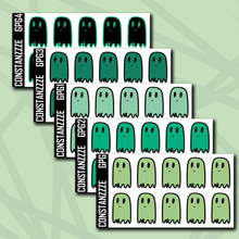 Load image into Gallery viewer, Green Plantchette Ghostie Notes Sticker Sheet