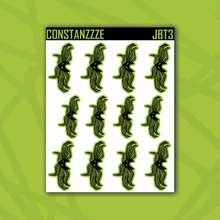 Load image into Gallery viewer, Traditional Jack Bows Sticker Sheet