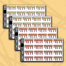 Load image into Gallery viewer, 318 Drippy Header Sticker Sheet