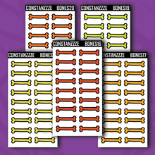 Load image into Gallery viewer, Bone Header Sticker Sheet