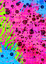 Load image into Gallery viewer, Hot Pink GW Llama Reusable Sticker Book