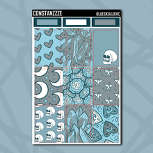 Load image into Gallery viewer, Blue Skullie Deco Boxes (choose your size)