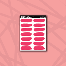Load image into Gallery viewer, Valentines Swatch Sticker Sheet