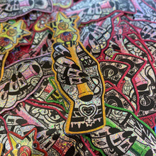 Load image into Gallery viewer, Scout Oracle Wand Glitter Vinyl Sticker