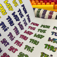 Load image into Gallery viewer, Zombie Days Overlap Washi *no codes*