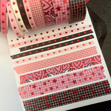 Load image into Gallery viewer, **OOPS** Valentine's Theme Foil Washi Tape