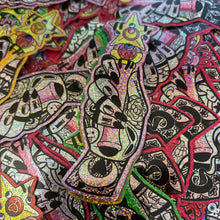 Load image into Gallery viewer, Scout Oracle Wand Glitter Vinyl Sticker
