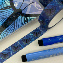 Load image into Gallery viewer, Butterfly Moon Washi Tape 15mm