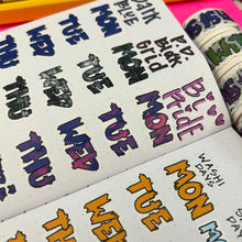 Load image into Gallery viewer, Zombie Days Overlap Washi *no codes*