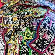 Load image into Gallery viewer, Scout Oracle Wand Glitter Vinyl Sticker