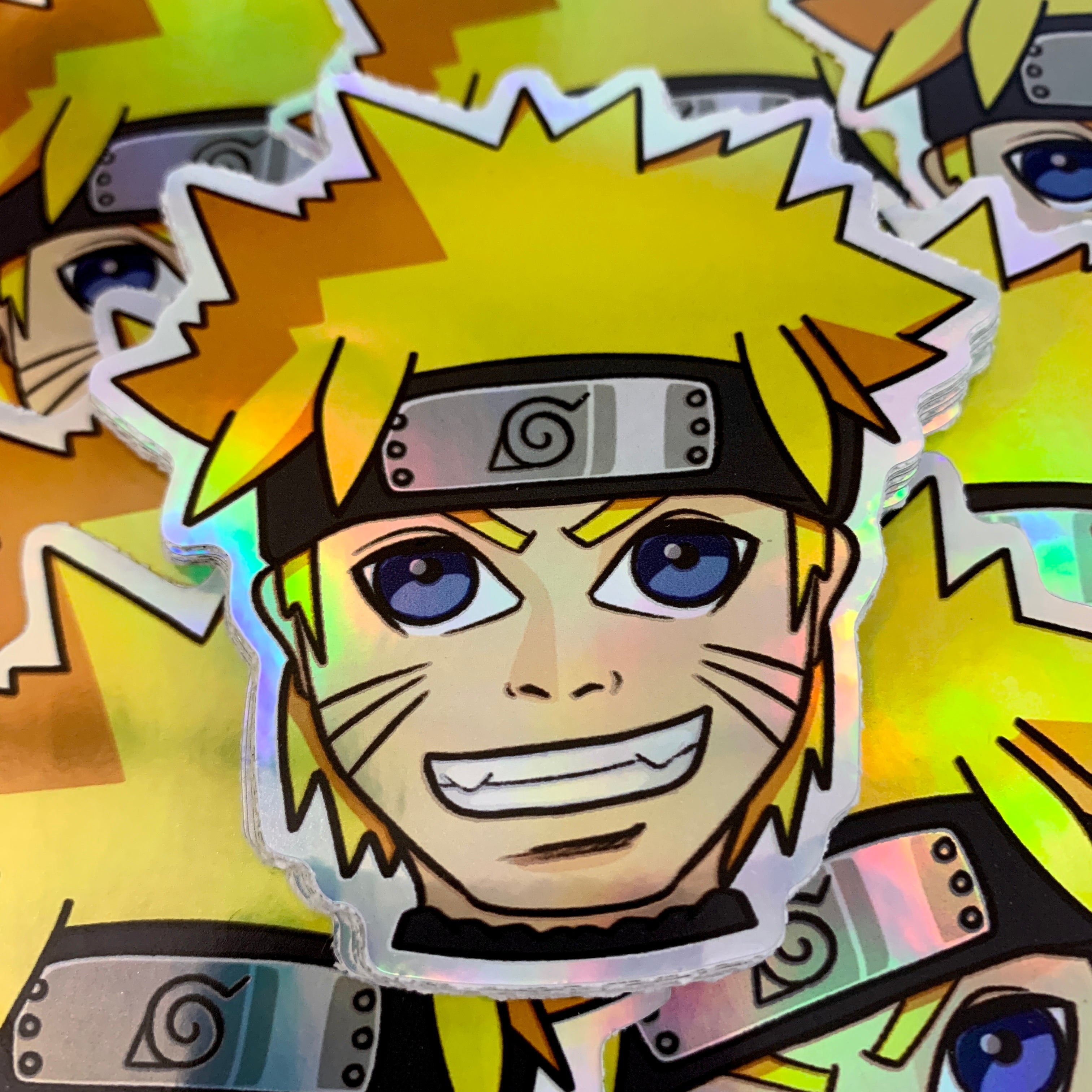 Naruto Holographic Vinyl Sticker Constanzzze