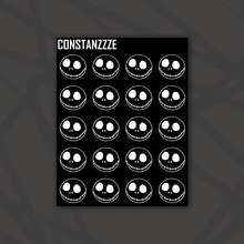 Load image into Gallery viewer, Jack Head Black Background Sticker Sheet